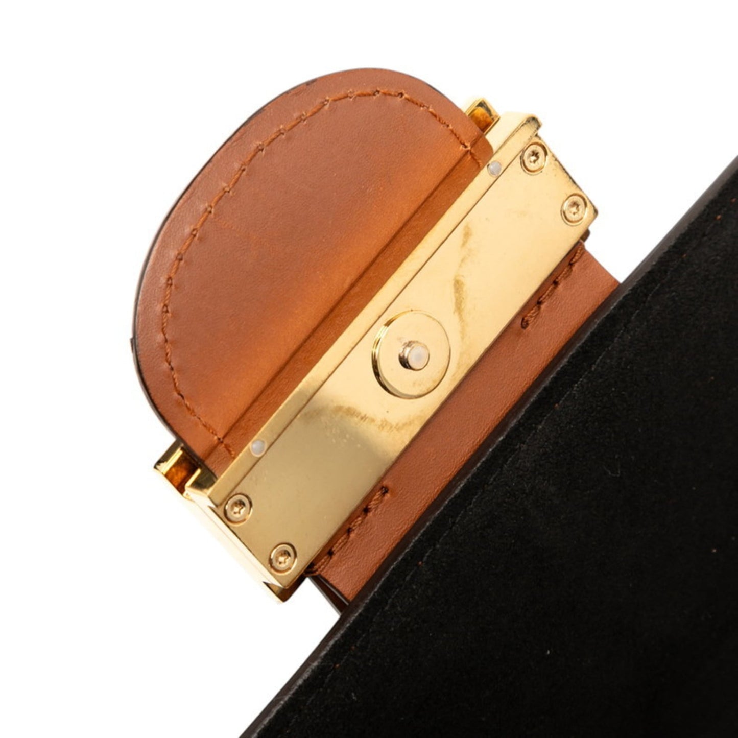 Louis Vuitton Brown Pvc Leather Shoulder Bag (Pre-Owned)