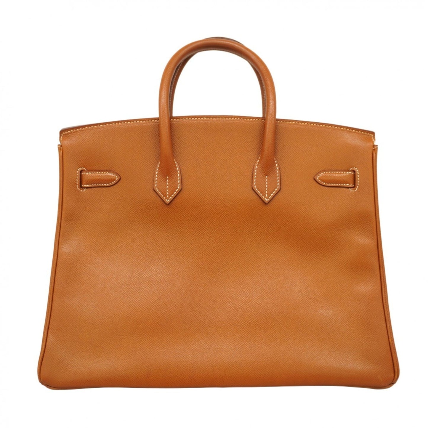 Hermes Gold Courchevel Leather Handbag (Pre-Owned)