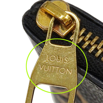 Louis Vuitton Beige Black Monogram Empreinte Coin Purse/Coin Case (Pre-Owned)