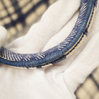 Christian Dior Navy Canvas Tote Bag (Pre-Owned)