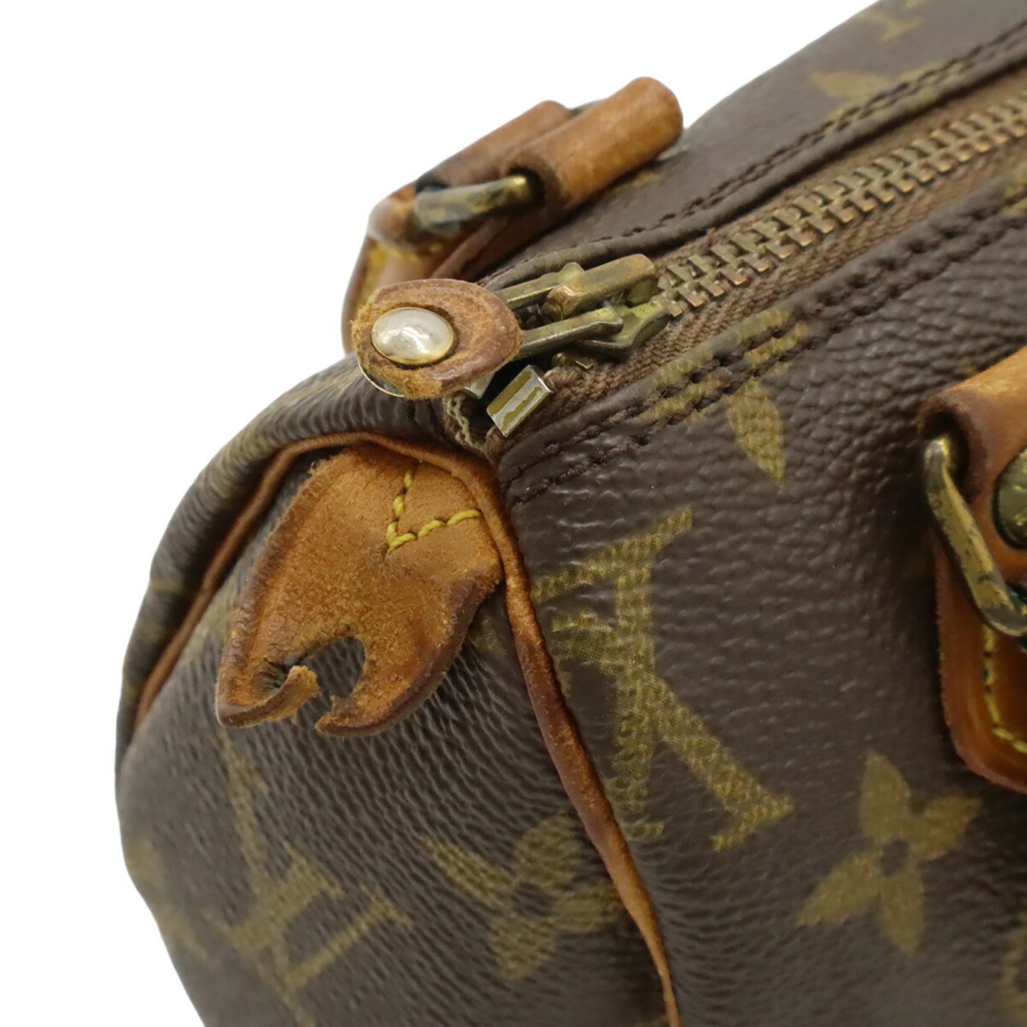 Louis Vuitton Brown Pvc Handbag Pouch (Pre-Owned)