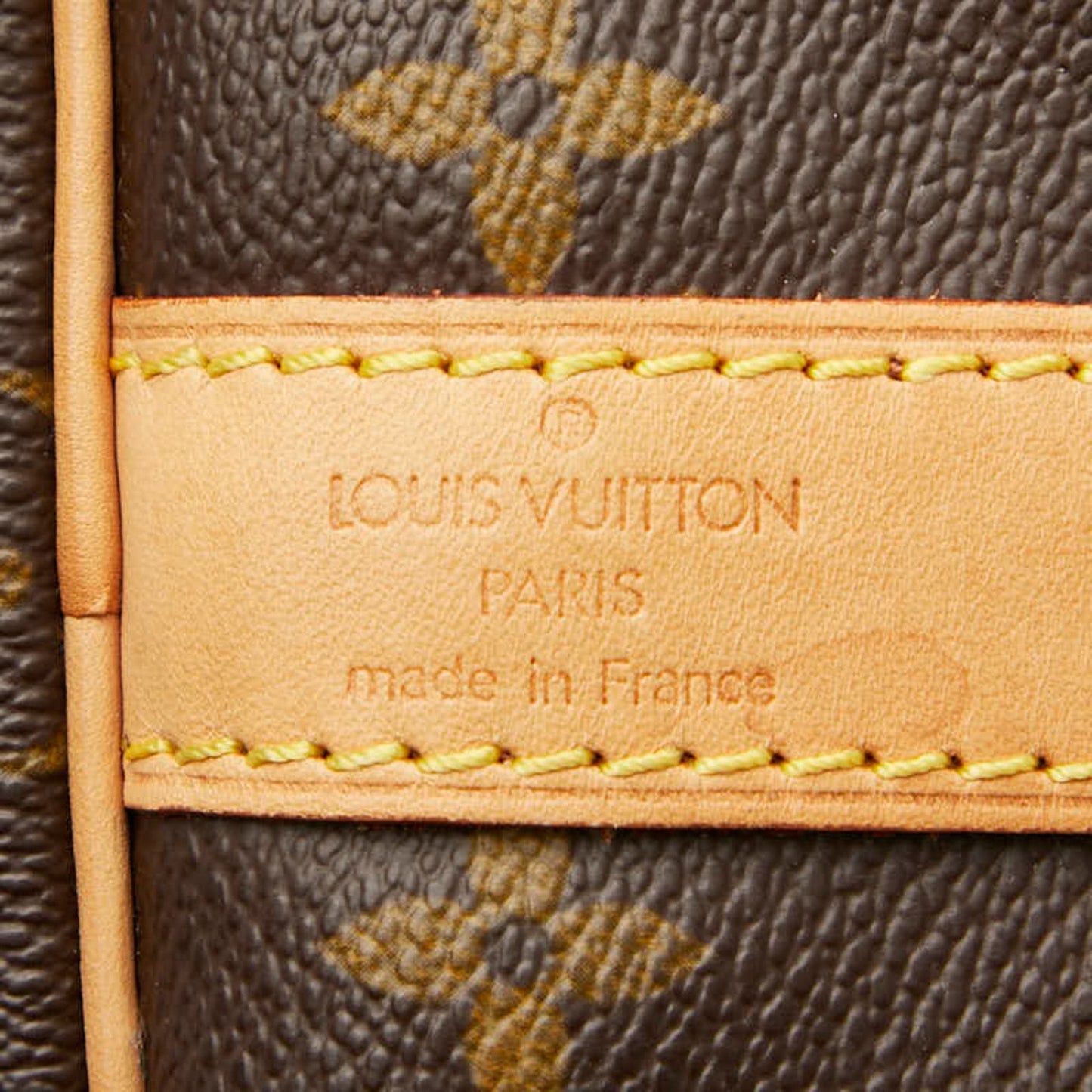 Louis Vuitton Brown Pvc Leather Boston Bag Shoulder Bag (Pre-Owned)