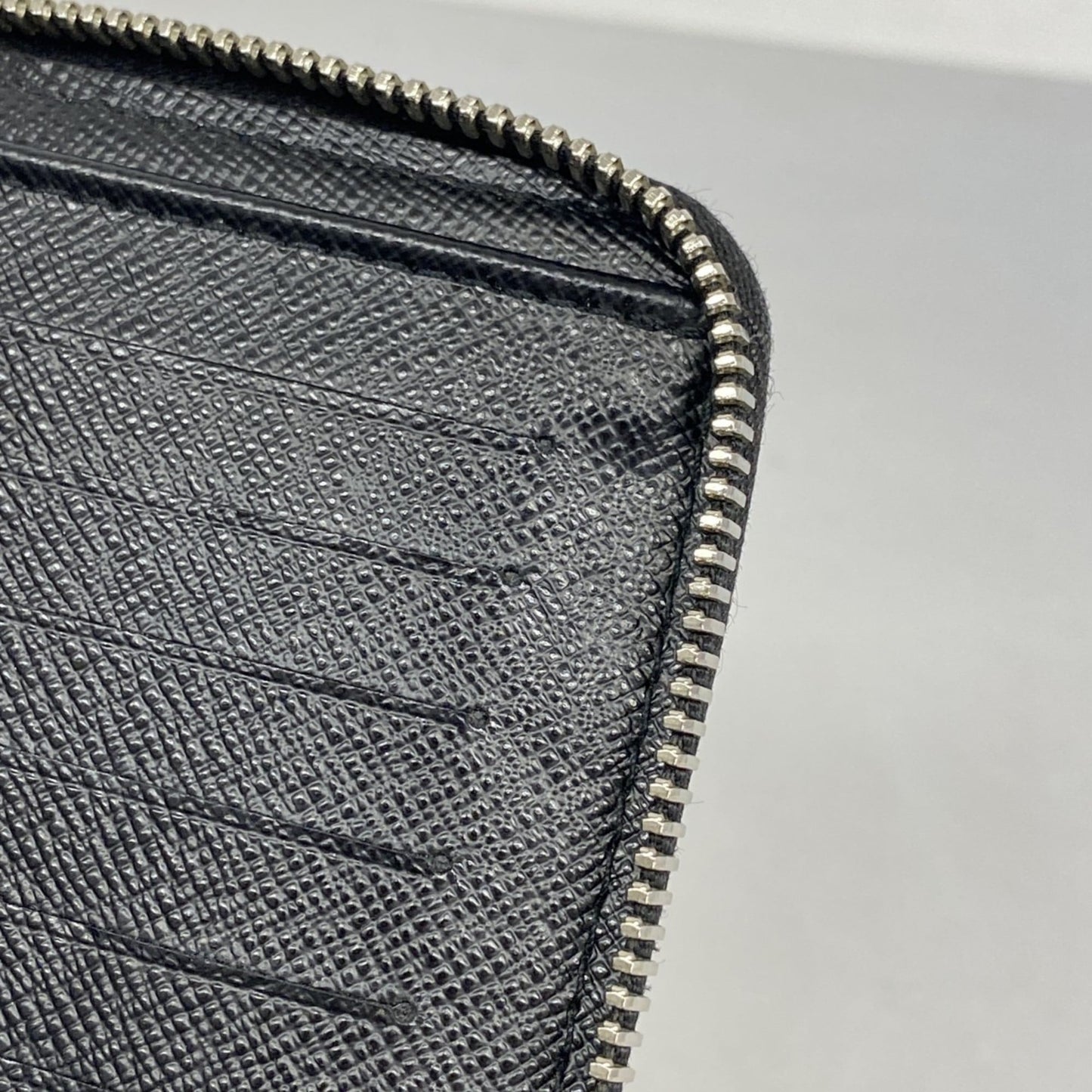 Louis Vuitton Black Brown Long Wallet (Bi-Fold) (Pre-Owned)