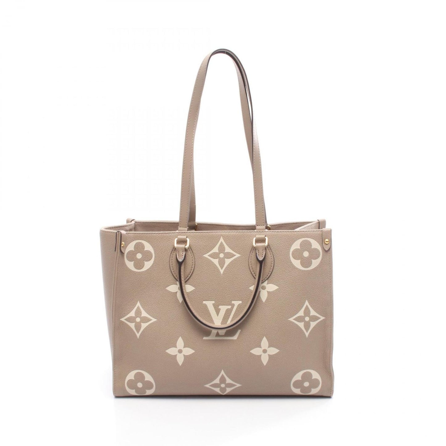 Louis Vuitton Beige Ivory Tourterelle Monogram Empreinte Tote Bag (Pre-Owned)