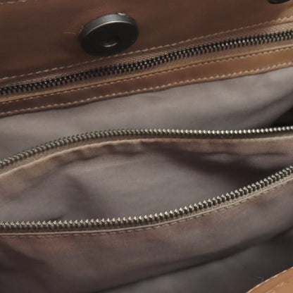 Bottega Veneta Brown Leather Tote Bag (Pre-Owned)