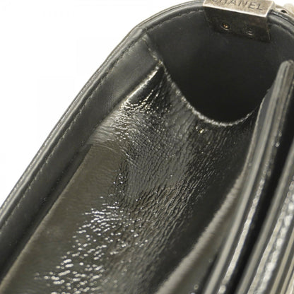 Chanel Black Patent Leather Shoulder Bag (Pre-Owned)