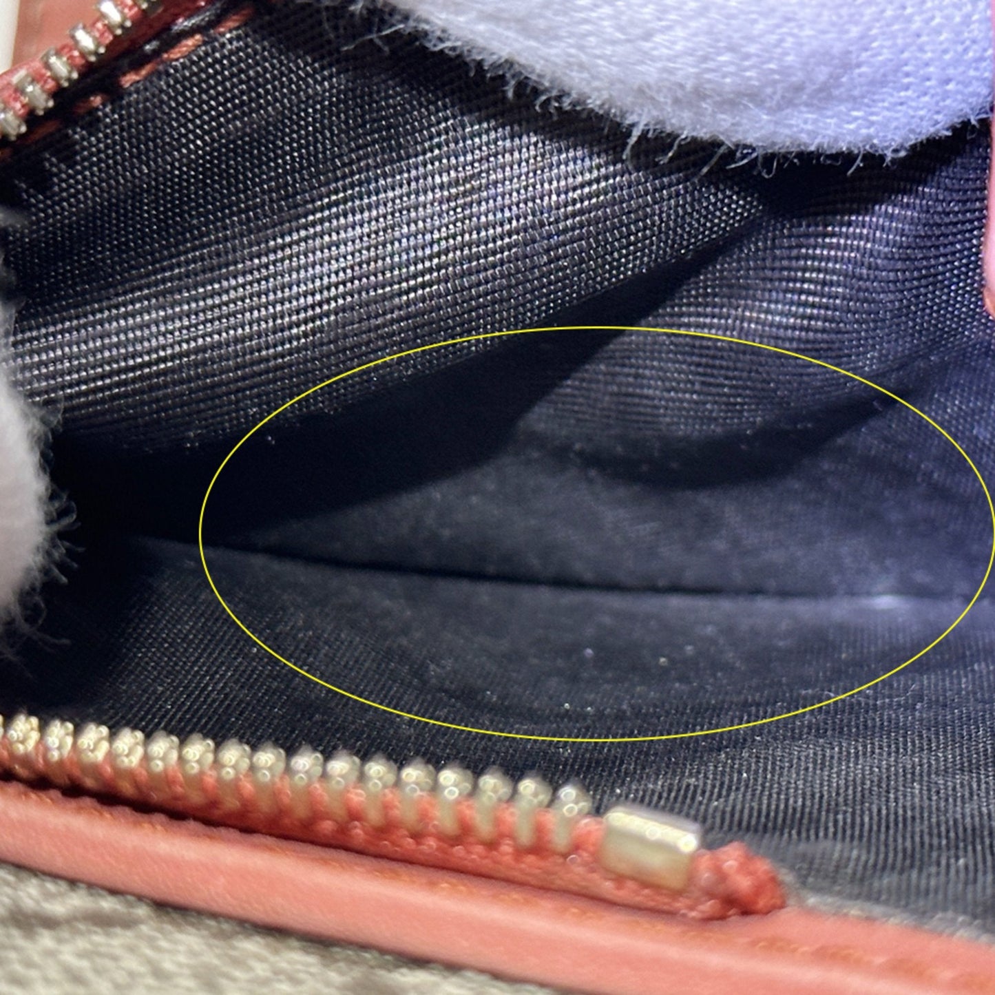 Gucci Brown Red Color Gg Supreme Wallet (Tri-Fold) (Pre-Owned)