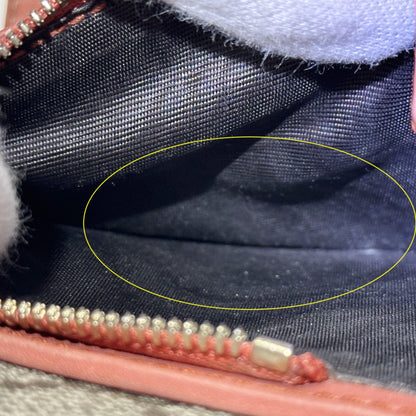 Gucci Brown Red Color Gg Supreme Wallet (Tri-Fold) (Pre-Owned)