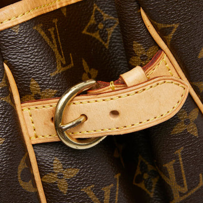 Louis Vuitton Brown Pvc Leather Handbag (Pre-Owned)