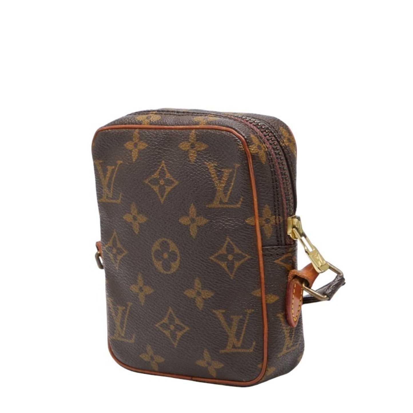 Louis Vuitton Brown Pvc Leather Shoulder Bag (Pre-Owned)