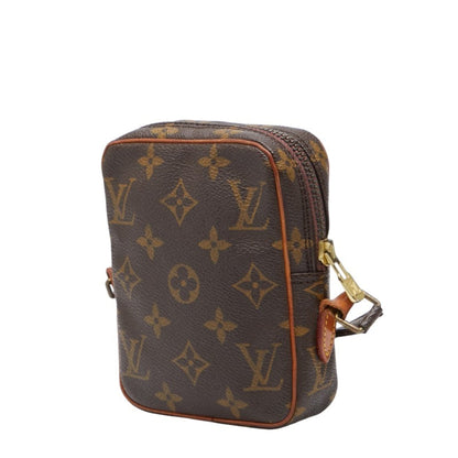 Louis Vuitton Brown Pvc Leather Shoulder Bag (Pre-Owned)