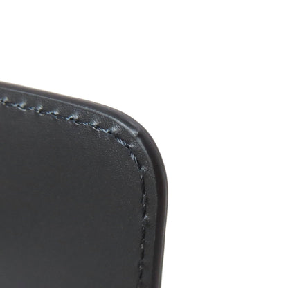 Maison Margiela Black Leather Coin Purse/Coin Case (Pre-Owned)