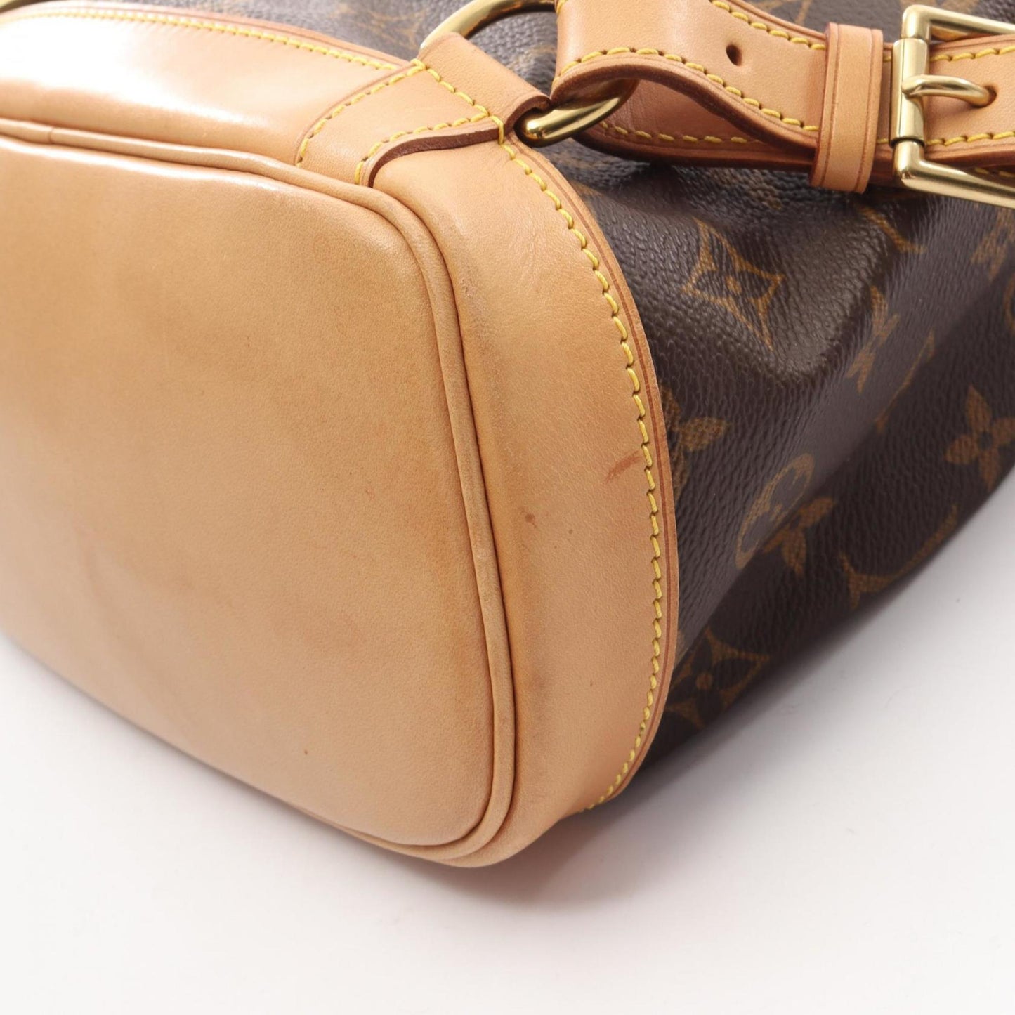 Louis Vuitton Brown Pvc Leather Backpack (Pre-Owned)