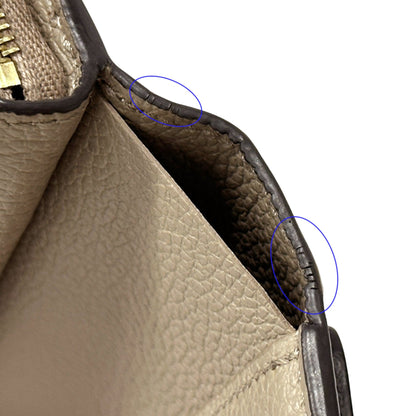 Louis Vuitton Beige Tourterelle Monogram Empreinte Wallet (Bi-Fold) (Pre-Owned)