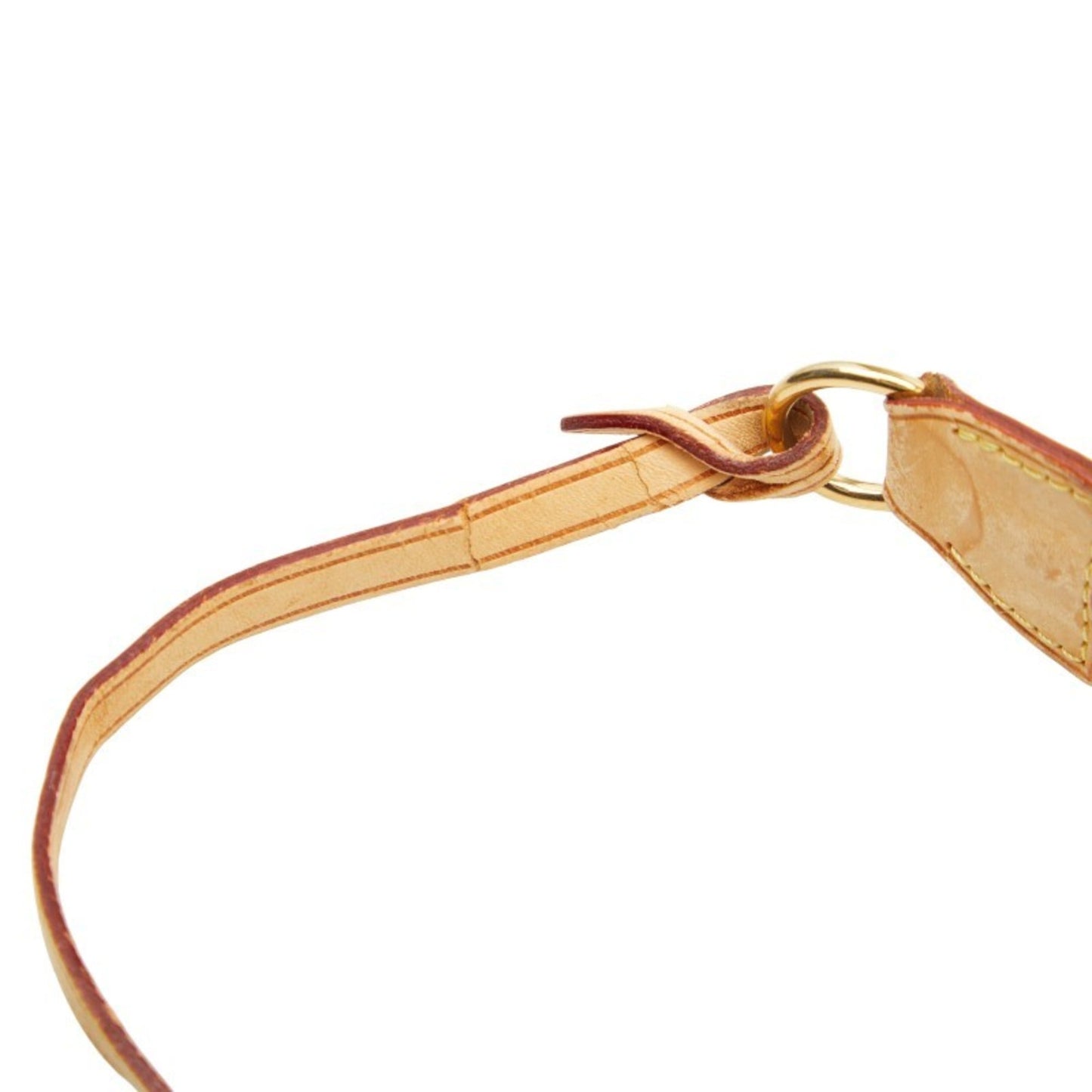 Louis Vuitton Brown Pvc Leather Pochette Pouch (Pre-Owned)