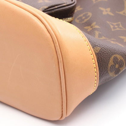 Louis Vuitton Brown Monogram Pvc Coated Canvas Leather Backpack (Pre-Owned)