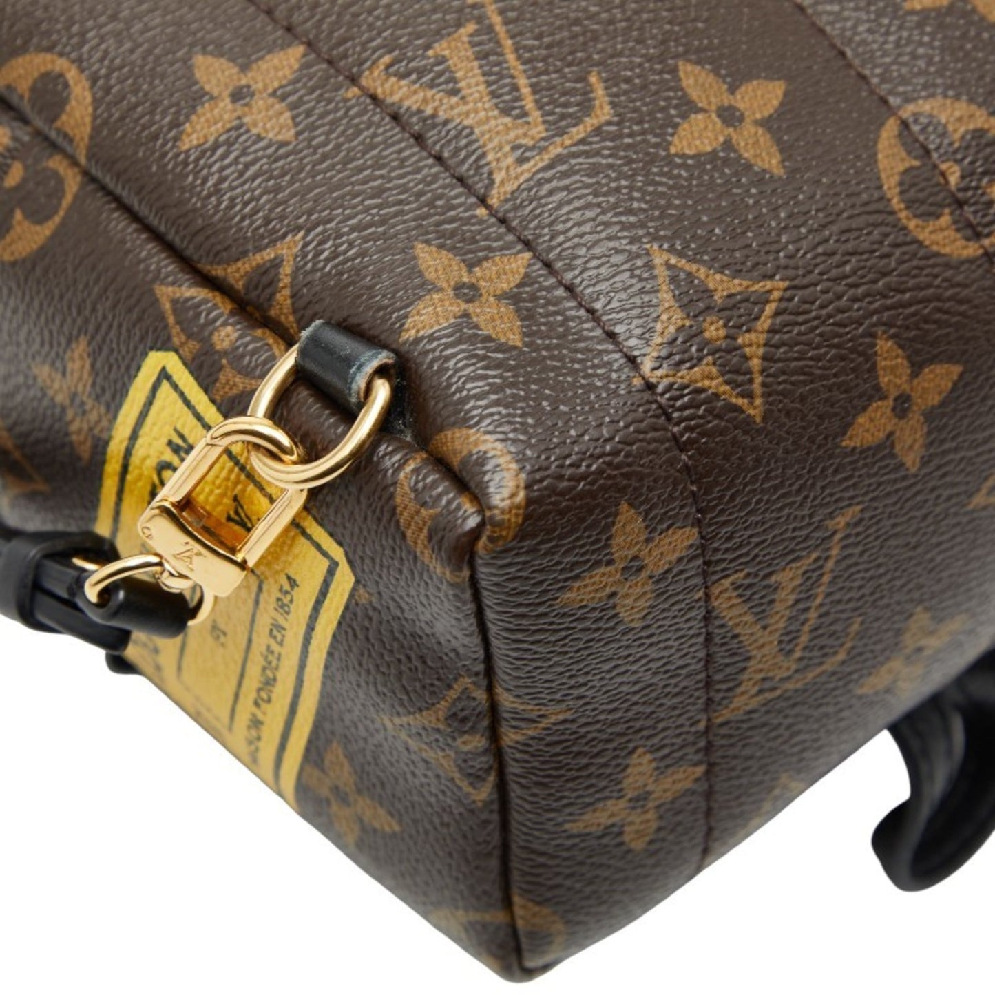 Louis Vuitton Brown Multi-Color Pvc Leather Backpack (Pre-Owned)