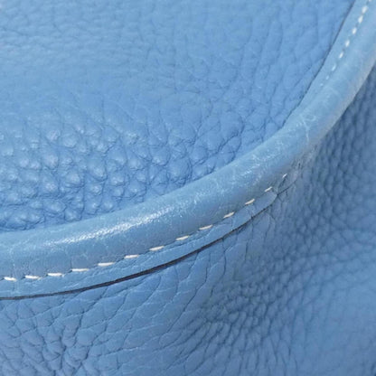 Hermes Blue Jean Taurillon Clemence Leather Shoulder Bag (Pre-Owned)