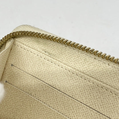 Louis Vuitton White Long Wallet (Bi-Fold) (Pre-Owned)