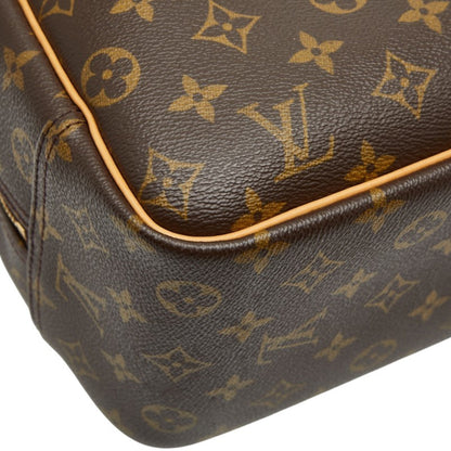 Louis Vuitton Brown Pvc Leather Handbag (Pre-Owned)