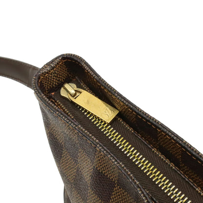 Louis Vuitton Brown Pvc Pochette Shoulder Bag (Pre-Owned)