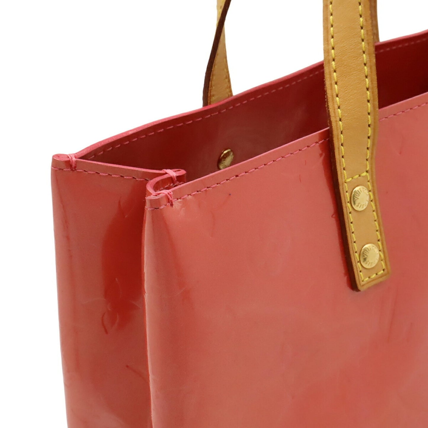 Louis Vuitton Monogram Vernis Framboise Handbag Tote Bag (Pre-Owned)