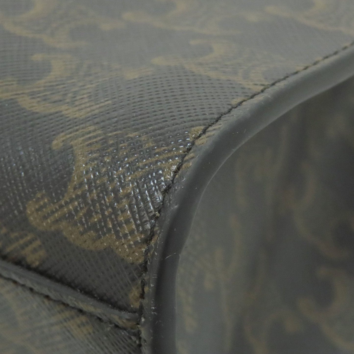 Celine Brown Pvc Tote Bag (Pre-Owned)