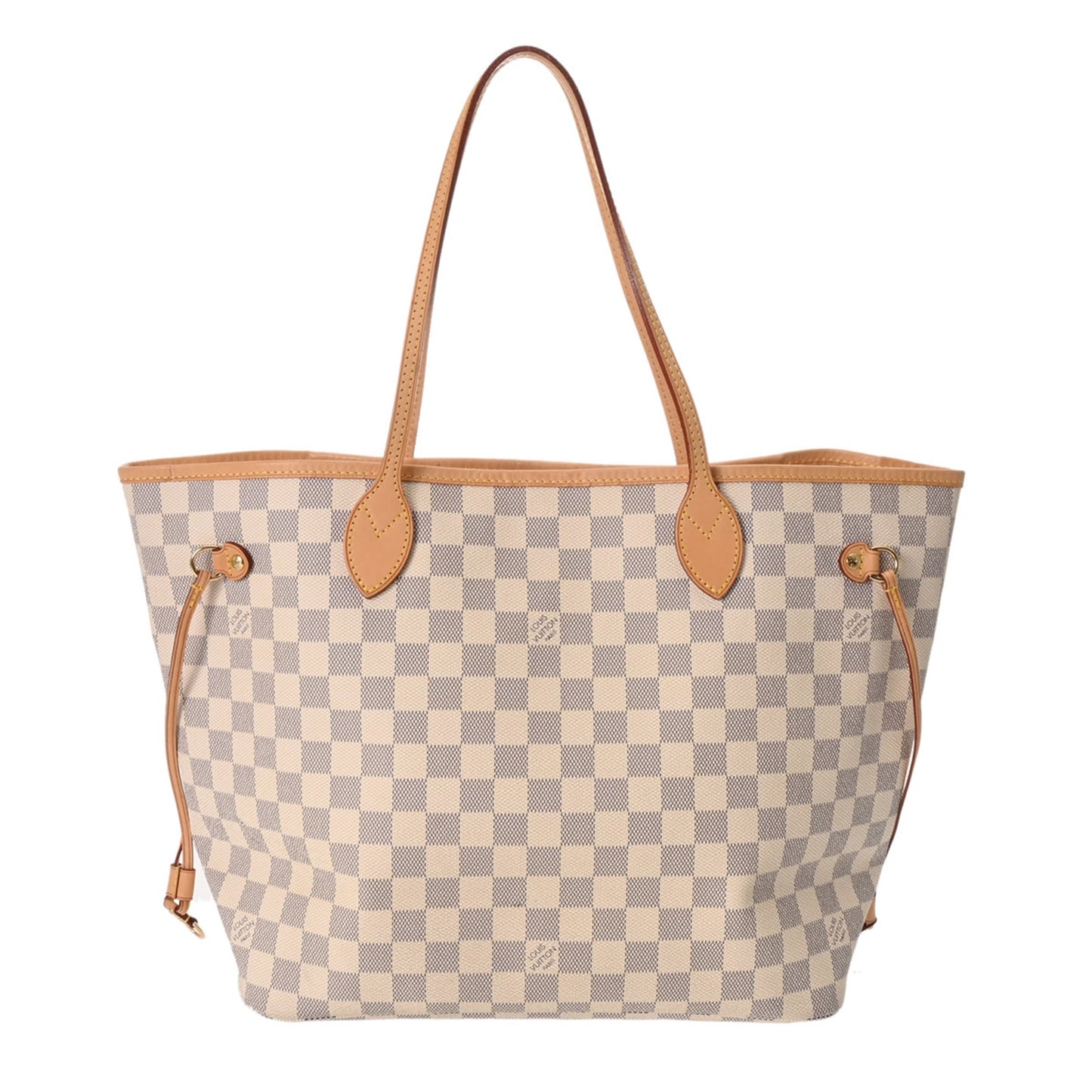 Louis Vuitton White Damier Azur Canvas Tote Bag (Pre-Owned)