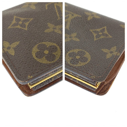 Louis Vuitton Brown Pvc Wallet (Bi-Fold) (Pre-Owned)