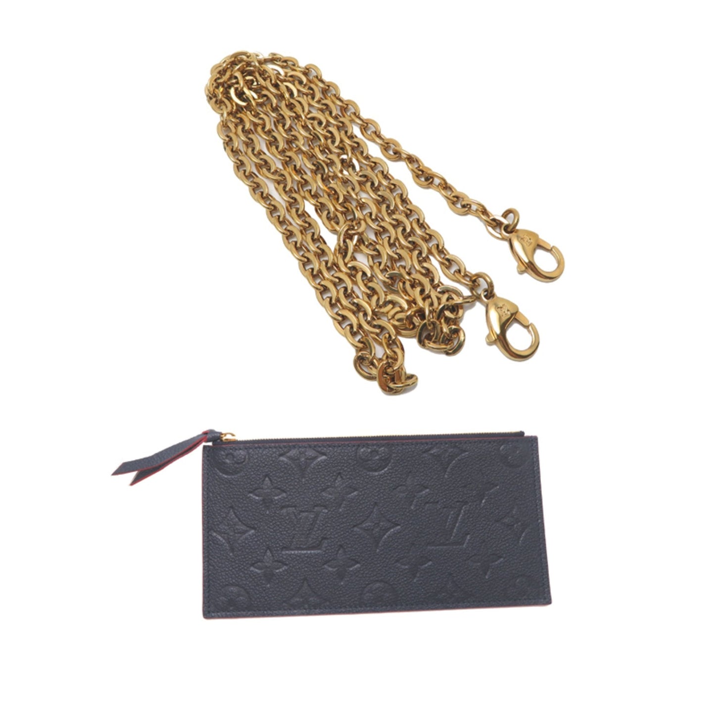 Louis Vuitton Marine Rouge Navy Monogram Empreinte Pouch Shoulder Bag (Pre-Owned)