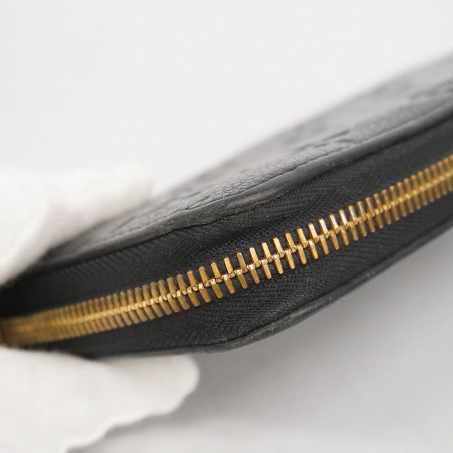 Louis Vuitton Noir Long Wallet (Bi-Fold) (Pre-Owned)