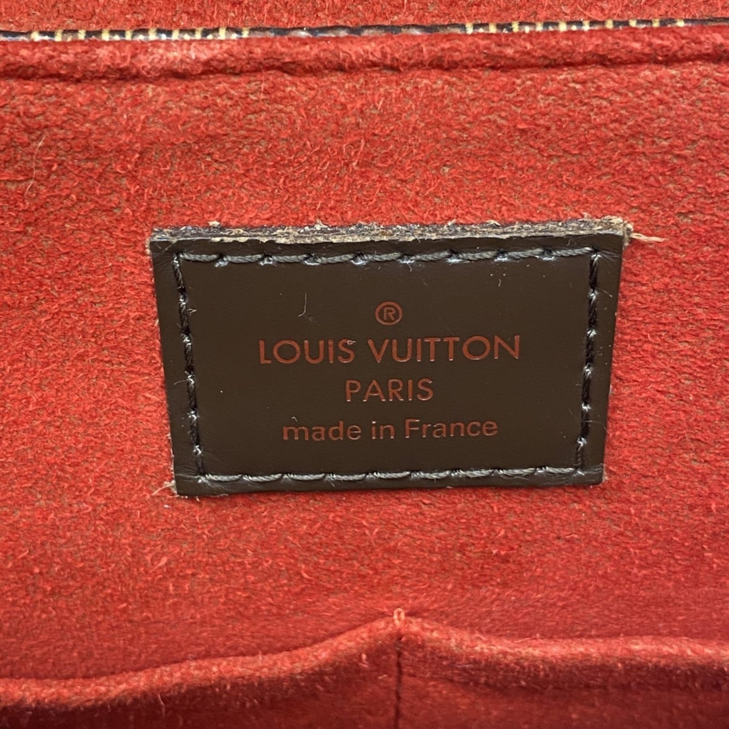 Louis Vuitton Ebene Handbag (Pre-Owned)