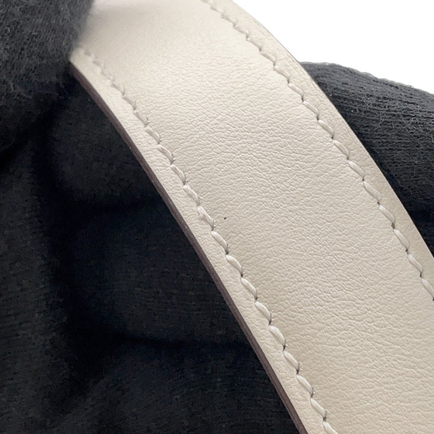 Hermes Picotin Silver Swift Leather Handbag Tote Bag (Pre-Owned)