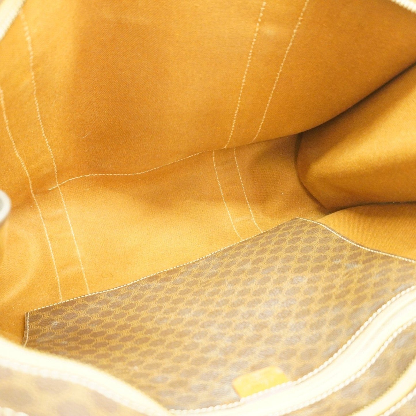 Celine Brown Pvc Tote Bag (Pre-Owned)