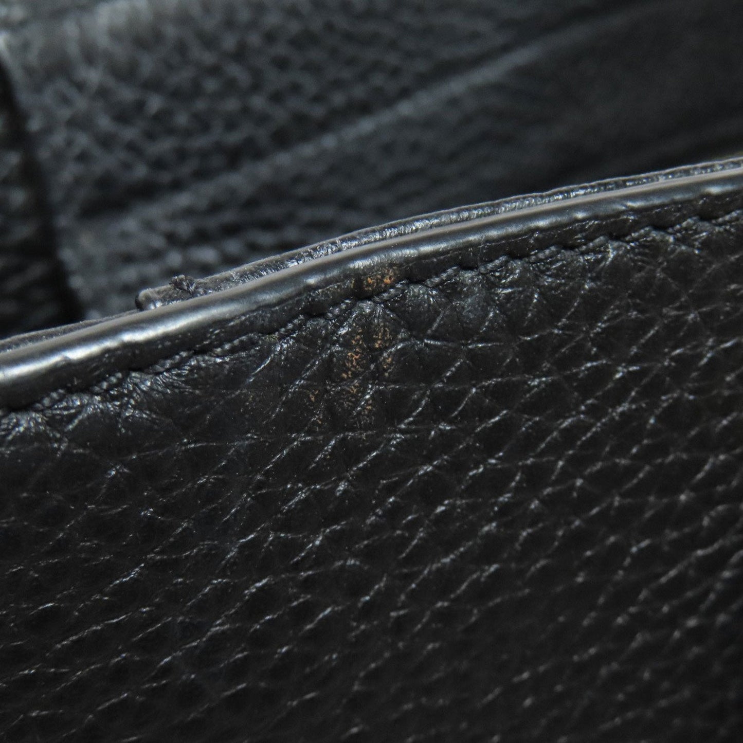 Tory Burch Black Leather Tote Bag (Pre-Owned)