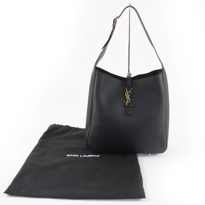 Saint Laurent Black Leather Shoulder Bag (Pre-Owned)