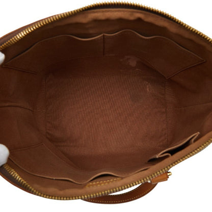 Louis Vuitton Brown Pvc Leather Handbag Shoulder Bag (Pre-Owned)