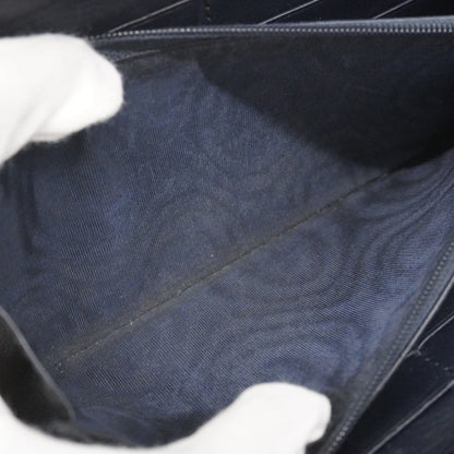 Gucci Navy Leather Long Wallet (Bi-Fold) (Pre-Owned)