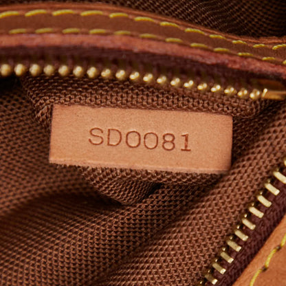 Louis Vuitton Brown Pvc Leather Shoulder Bag (Pre-Owned)