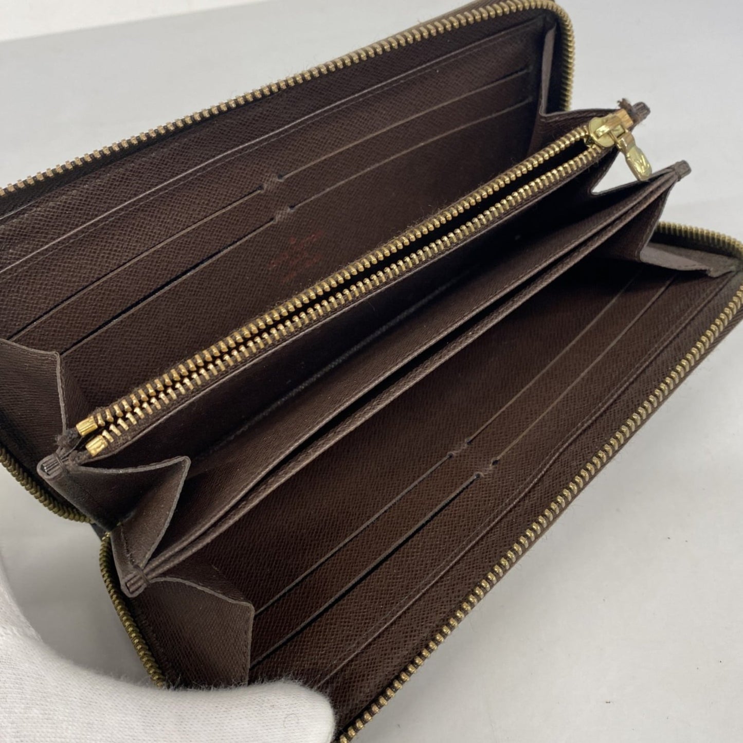 Louis Vuitton Ebene Long Wallet (Bi-Fold) (Pre-Owned)