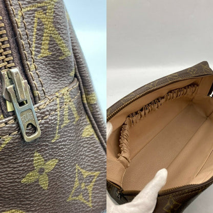 Louis Vuitton Brown Pvc Clutch Bag (Pre-Owned)