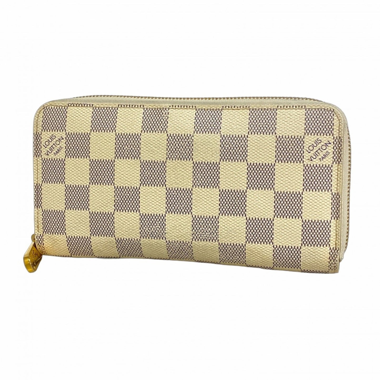 Louis Vuitton White Long Wallet (Bi-Fold) (Pre-Owned)