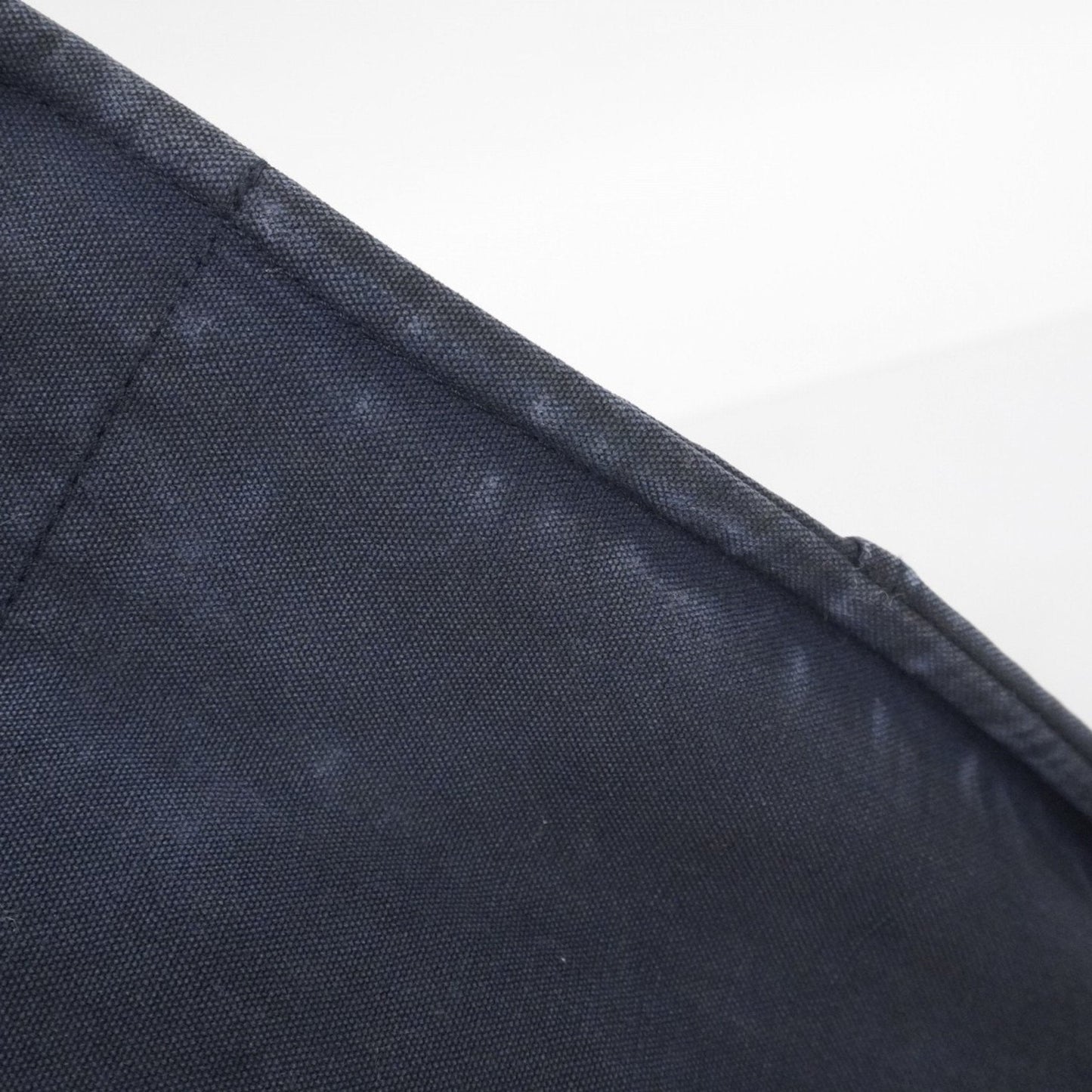 Hermes Navy Canvas Tote Bag (Pre-Owned)