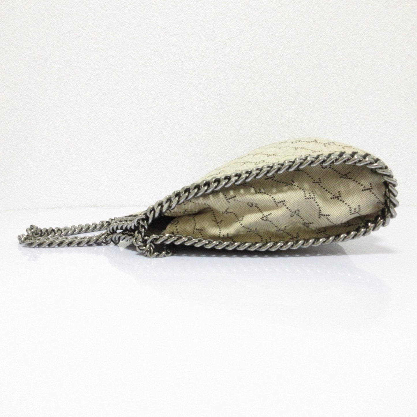 Stella Mccartney Beige Shoulder Bag Tote Bag (Pre-Owned)