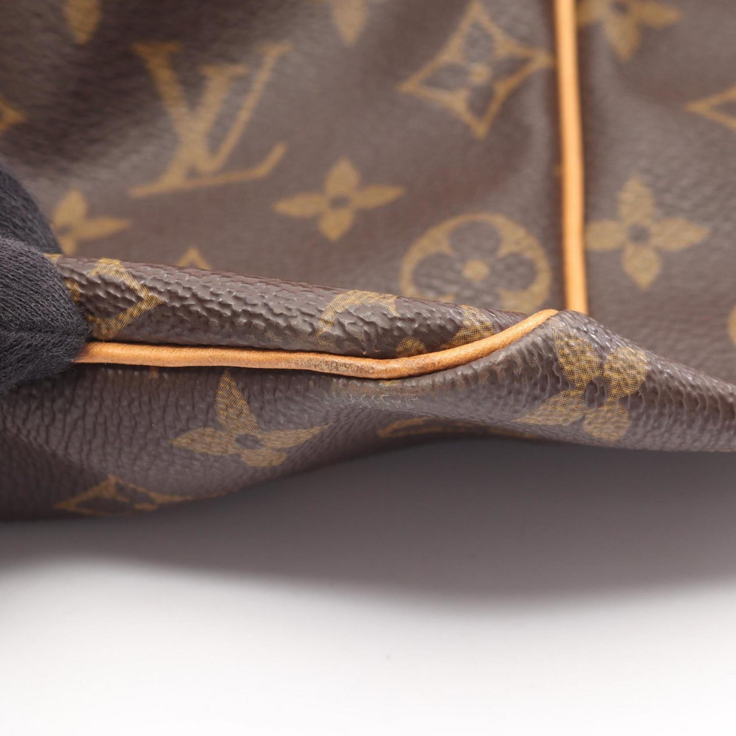 Louis Vuitton Brown Pvc Leather Boston Bag (Pre-Owned)