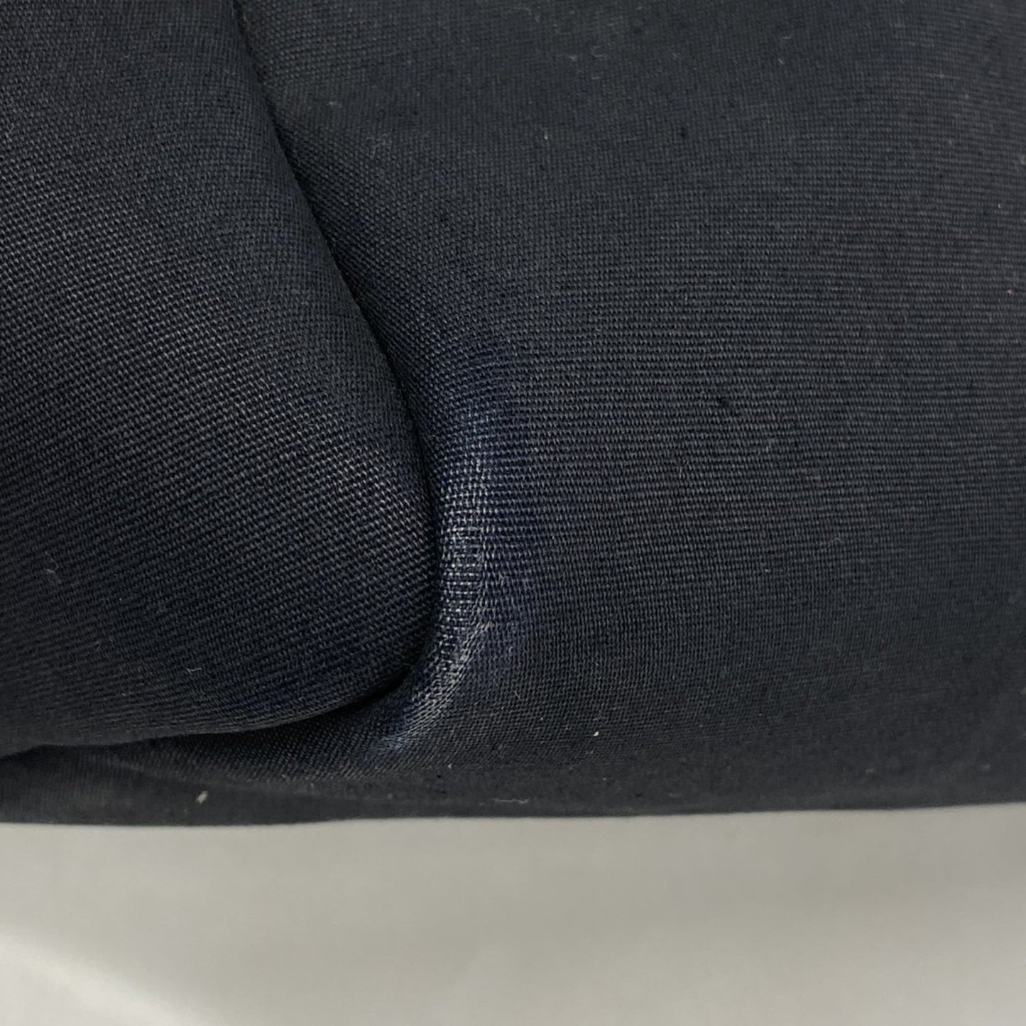 Hermes Black Toile Officier Tote Bag (Pre-Owned)