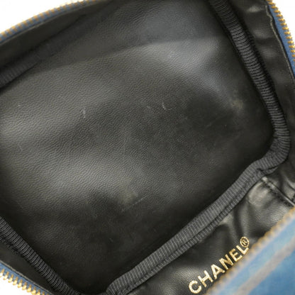Chanel Blue Denim Vanity Bag (Pre-Owned)