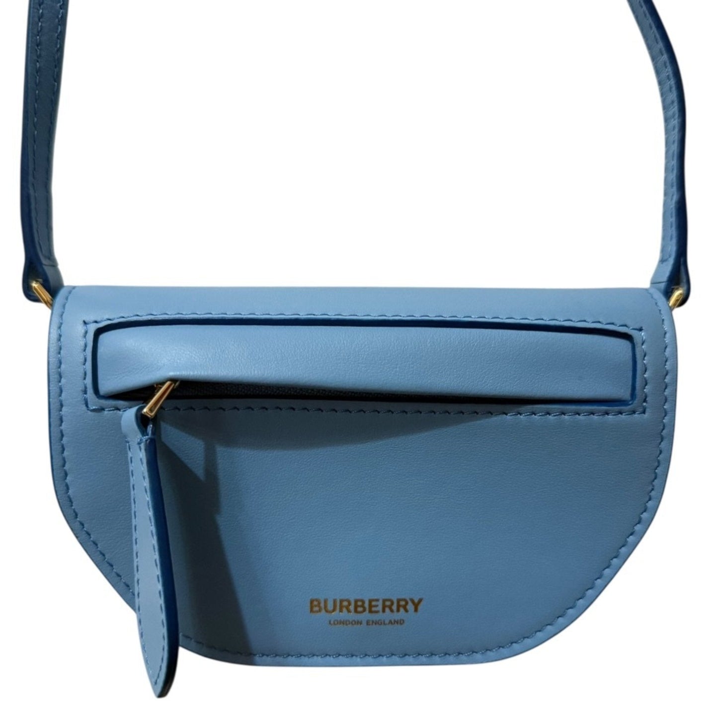 Burberry Blue Shoulder Bag (Pre-Owned)
