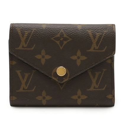 Louis Vuitton Brown Pvc Wallet (Tri-Fold) (Pre-Owned)