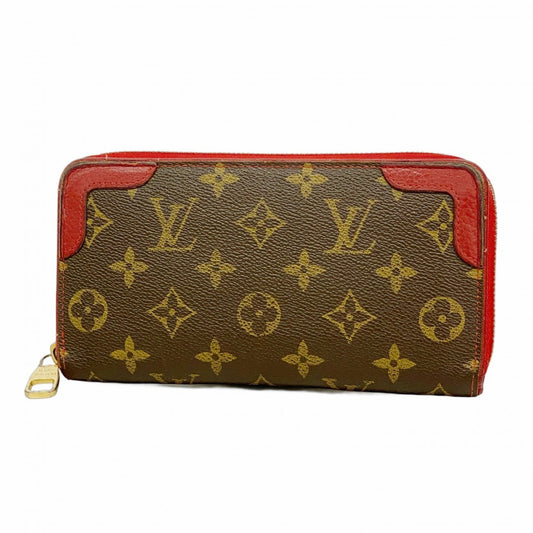 Louis Vuitton Brown Cerise Long Wallet (Bi-Fold) (Pre-Owned)